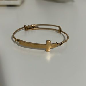Alex and ani cross bracelet